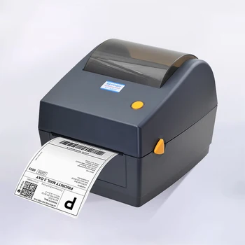 Xprinter 480B USB 108mm Max Width Direct Thermal Barcode Label Printer to Print Shipping Label 100*100 /150mm