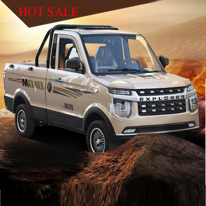 China Mini Electric Truck 4x4 High Performance Long Delivery Electric Cargo Pickup Truck New