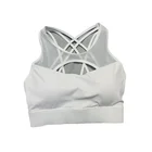 Gym Ladies Fitness Wear Sexy Seamless Sports Bra Top Yoga Bra Womens