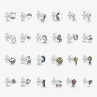 Earring Earrings Fashion S925 Sterling Silver Single Stud Earring For Pandora Jewelry Accessories