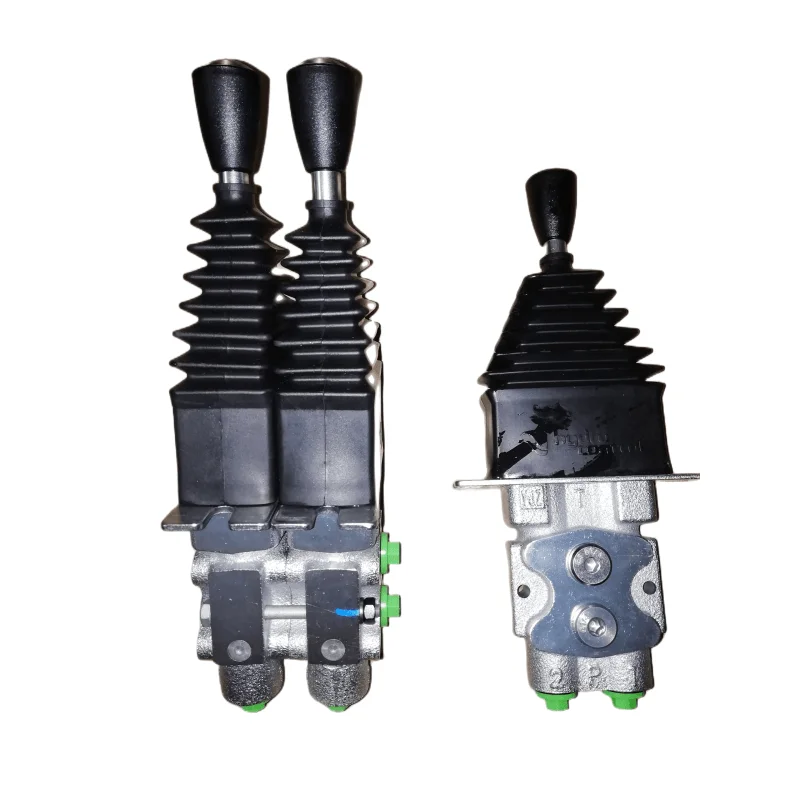 Hydraulic joystick  RCX 03- A02- MA    2  axis  single lever remote control   for  rock drilling rig