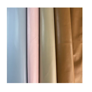 Pu leather 0.7 mm for outer garment hometextile Imitation Leather Semi PU Leather for Sale for Handbags