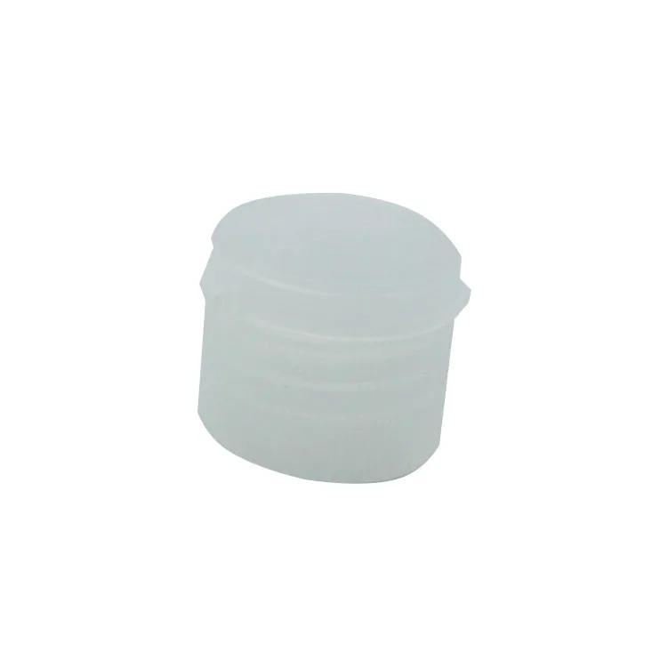 product 18 20 22 24mm neck size flip top custom bottle cap transparent plastic pp flip top cap for plastic bottle-25