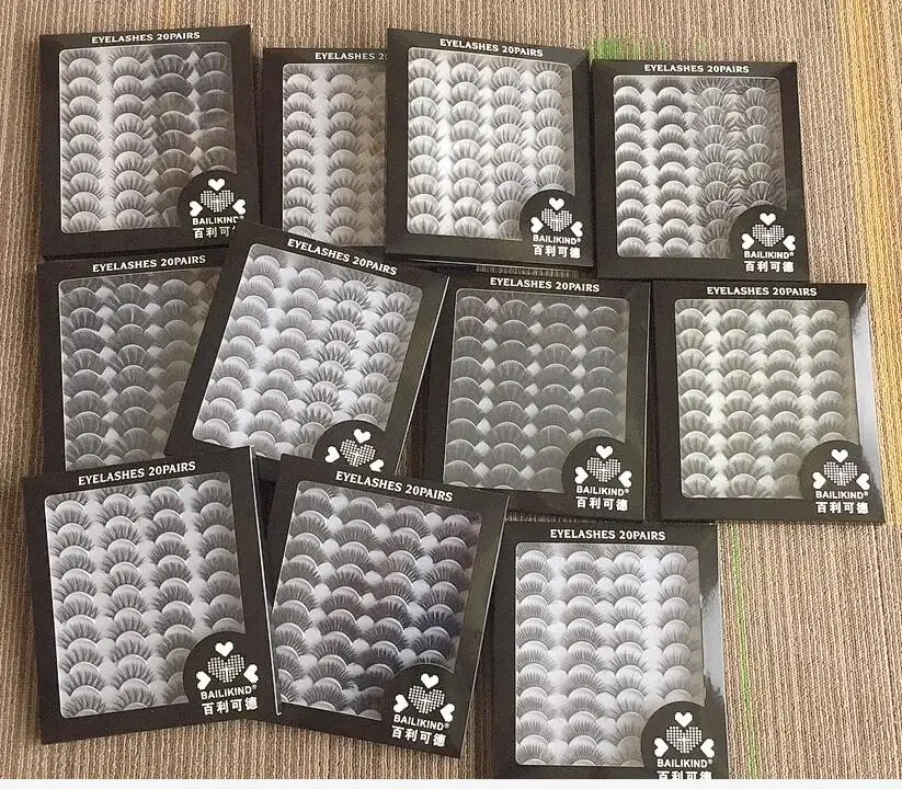20 pairs Eyelashes 13