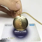 Science Vacuum Gold Plated 50% Discount Japan Necklace Science Bio Quantum Scalar Energy Pendant