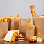 Bag Paper Paper Custom Logo Shopping Bag Packaging Food Kraft Paper Bag