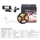 Emitting Led Light Strip Led Dropshipping Warm White Emitting Color 480led Cob Led Light Strip