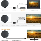 Hd Tv Tv Antennas Sales 2021 Updated Amplified HD Digital Indoor TV Antenna TV Aerial 120-150 Miles Range