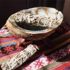 Abalone Shell Robin Crystal Abalone Shell Palo Santo Stick Cleansing Smudge Kit With Sage For Healing
