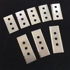 Razor Blade Blade Manufacturing Double Edged Carbide 3 Holes Razor Blade