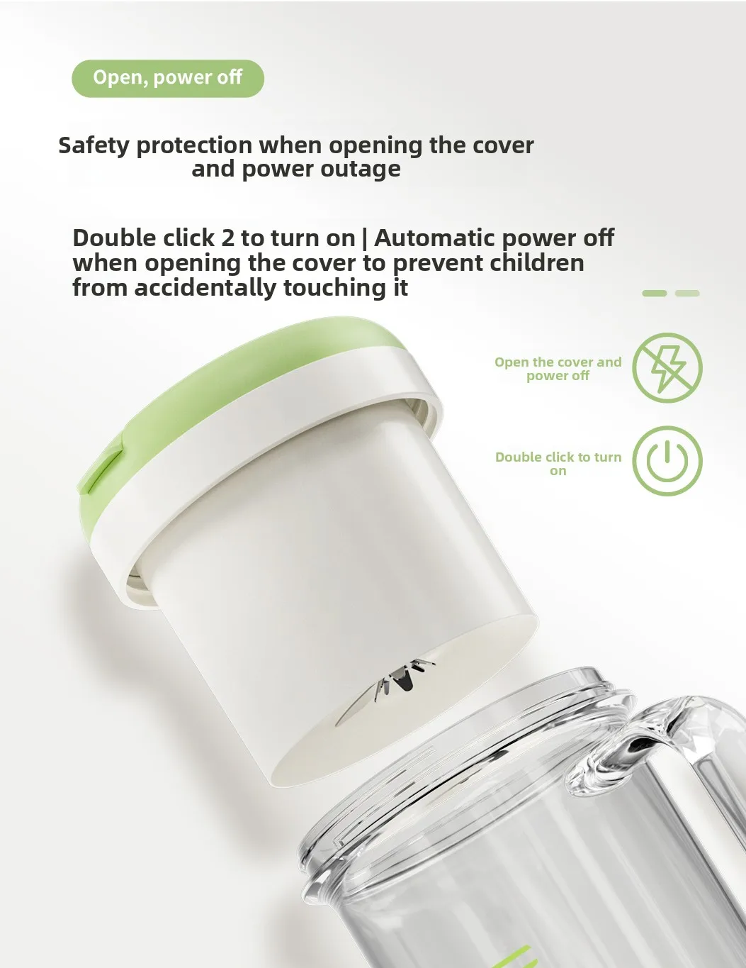 Gadgetoo Xiaomi Zhenmi Portable Rechargeable Juicer Zmgz-J16 800Ml Gadgetoo Xiaomi Zhenmi Portable Rechargeable Juicer Zmgz-J16 800Ml