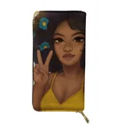 Purses Woman Women Fashionable Design African Girls Evening Clutch Purses Woman Leather Wallet