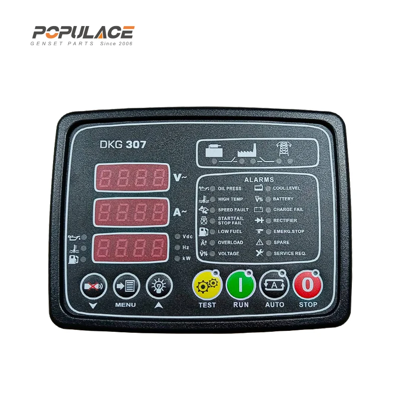 POPULACE Automatic Control Panel DKG 307 Generator Controller Panel Module Controladores AMF Controller DKG307 details