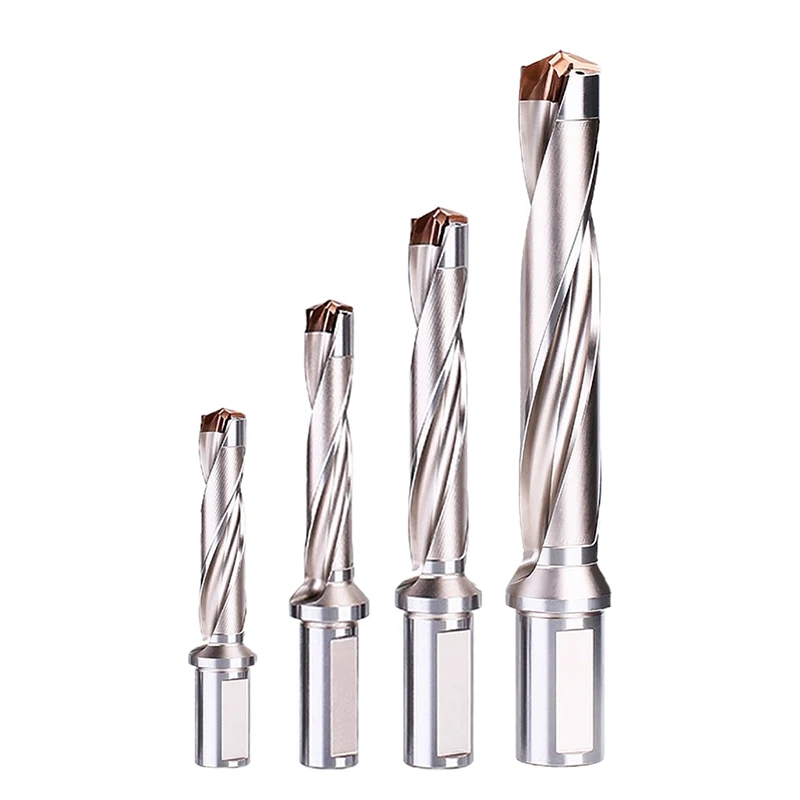 Crown Deep Hole U-Drill with Inner Cold Shedding Type Pull Back Drill Bit Shank for SE Premium Product Category Drill Bits details