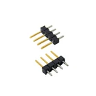 Connector Rgb Led Strip Connector Male Female Header Adapter Connector RGB LED Strip Light 4 Pin Header Connector