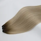 Weft Hair Changshunfa Best Selling New Double Drawn Flat Weft Russian Remy Human Hair Weave Weft Hair Extension