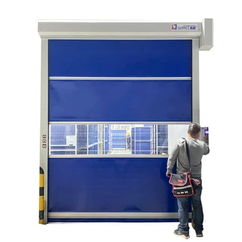 Rolling Shutter Industri Pvc Warehouse Rapid Factory Manufacturing High Speed Doors
