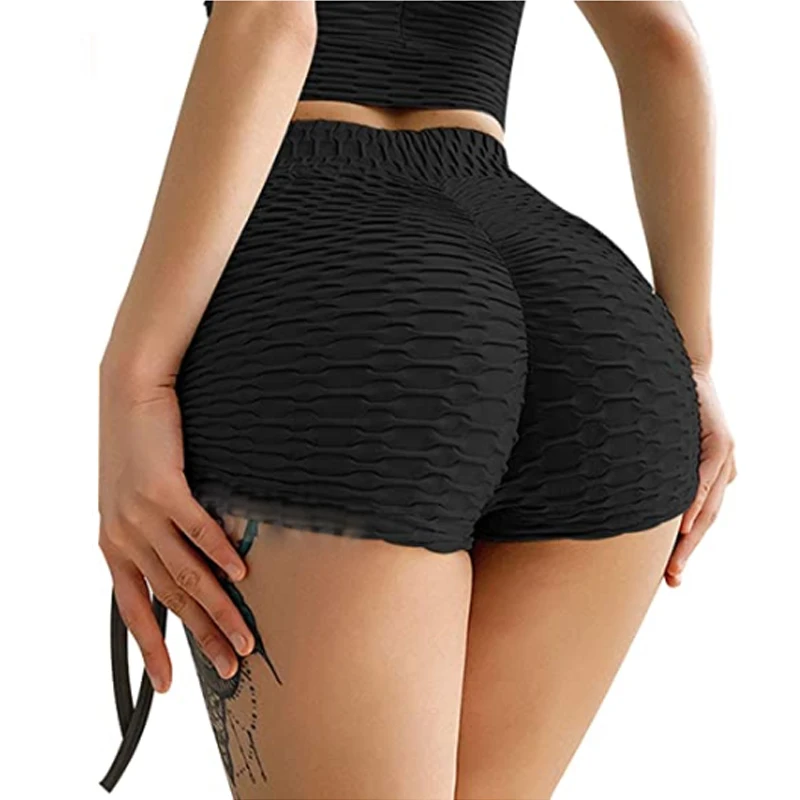 Butt Lifting Yoga Shorts For Women High 