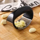 Kitchen Kitchen Garlic Crusher Kitchen Wholesale Cheap Manual Stainless Steel Kitchen Ginger Garlic Crusher Press Rocker