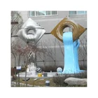 2022 New Design City Decoration Custom Sculptures Stainless Steel Sculpture For Outdoor