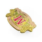 Silver Manufacturers Custom Logo Metal Gold Silver Bronze Name Marathon Medal Badge