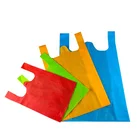 Bag Nonwoven Bag Factory Promotional Spunbond Nonwoven Fabric Bag Custom Printing Non Woven Supermarket T Shirt Bag