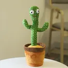 Toy Plush Hot Selling Cactus Toy Dancing Electric Plush Toy Stuffed Toy Dancing Cactus Talking