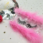 Premium Eyelashes Fashion 100 Pair Soft Premium Mink Strip Eyelashes 25mm For Wholesale
