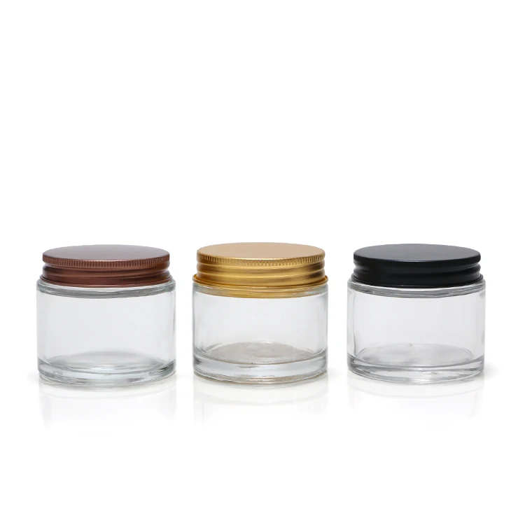 glass jars for face cream