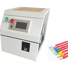 Terminal Tubular Semi Automatic Pipe-shaped Pre-insulated Terminal Crimping Machine For Tubular Terminal Crimp
