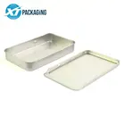 Tin Box Tin Preroll Custom Size Preroll Tinplate Boxes Slide Tin Box Packaging For Pre-rolled Cigar Metal Cookie