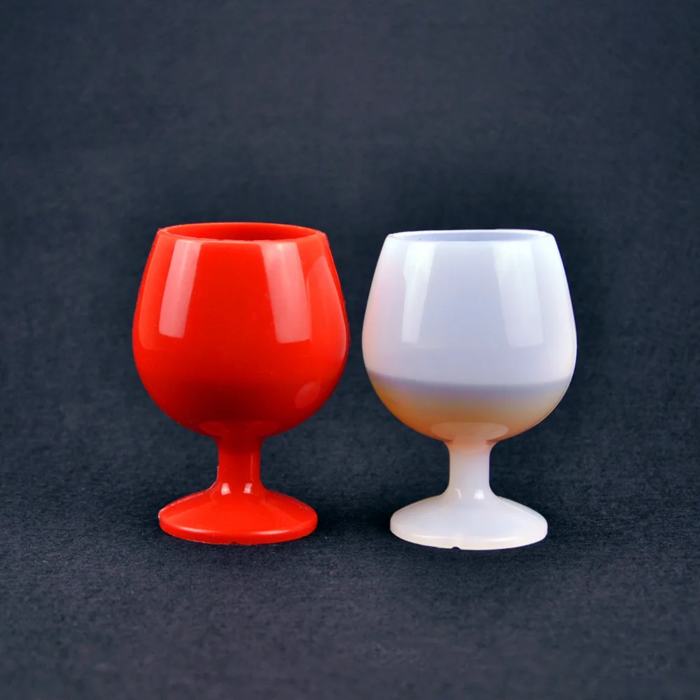 H611 Travel Creative Durable Food Grade Beer Cups Standing Goblet Outdoor Camping Portable Silicone Wine Cup