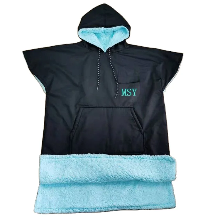 Custom changing robe waterproof  windproof waterproof jacket