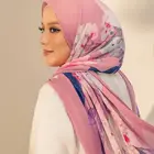 Hijab Scarf Hijab Printed Floral Pleated Shawls Crinkle Chiffon Hijab Scarf Malaysia Women Bawal Tudung