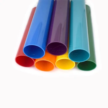 Guangdong manufacturers supply PVC plastic extruded pipe in different sizes and colors