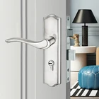 Door Locks Lock High Quality Modern Easy Install Double Sided Door Locks Cylinder Handle Lever Lock
