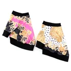 Dog Sweatshirt Summer Quick-Drying Royal Exquisite Pattern Retro Birthday Pet Cat Dog Sweatshirt Clothes
