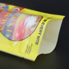 Pouch Packaging Plastic Stand Up Pouch Snacks Packaging Ziplock Bag Custom