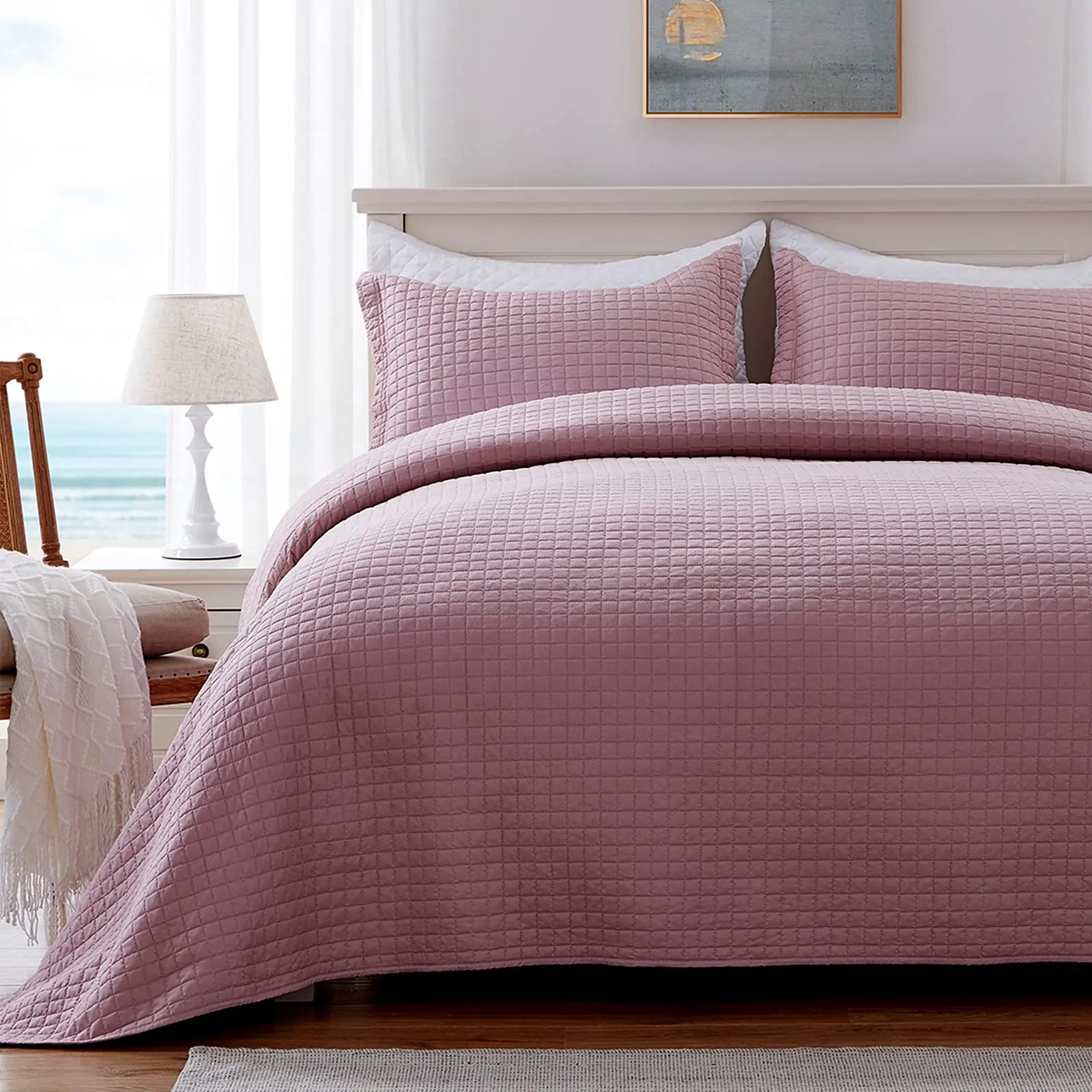 New Design Good Quality Coverlet Set Bedspread Set Colorful Cheap