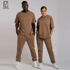 Shirt Blank High Quality Oversized Unisex T Shirt Loose Stretchy Heavyweight Blank Cotton Women's T Shirts