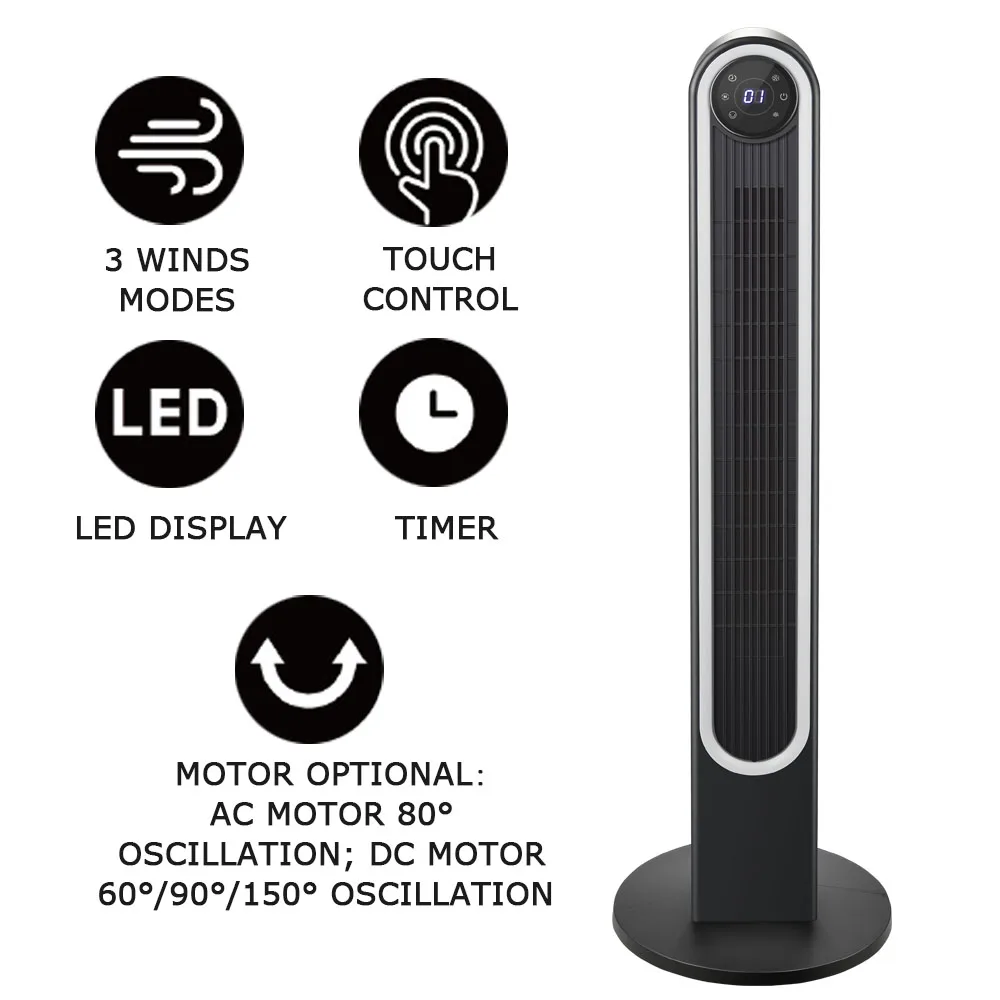 Tower Fan, LED, 42" - detail 6