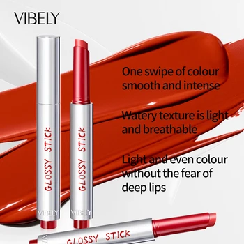 Private  label  multi  color  hydrating  long  lasting  moisturizing  high  gloss  pressed  lipstick  pen