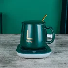 Mugs Usb Mug Smart Ceramic Coffee Cup Mugs Constant Temperature 55 Degree Usb Electric Coffee Mug Warmer