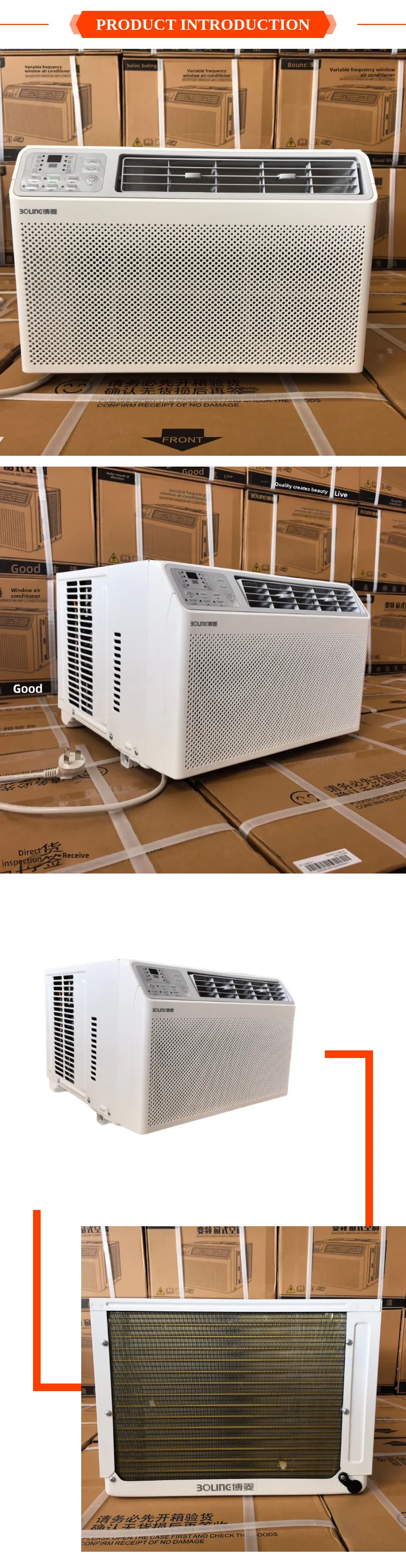 Window Air Conditioner, 118-215, 000, BTU - detail 6