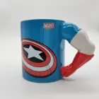 Corporate New Design Corporate Gift Set Luxury Promotional Muscle Handle Cute Ceramic Mug