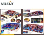 Play New Design Custom Plastic Indoor Playground Entertainment Play Set Equipment