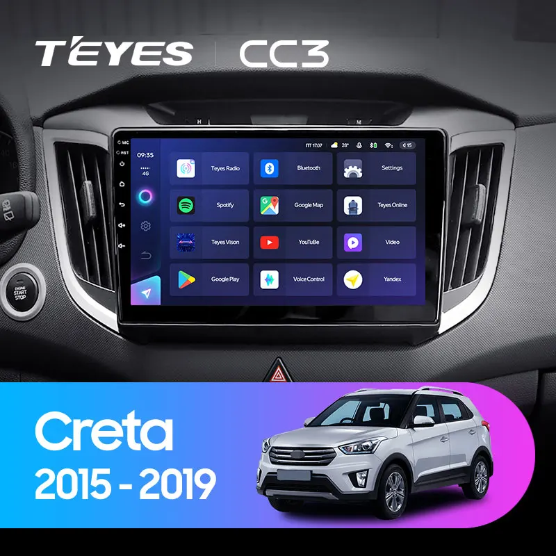 Teyes Cc3 For Hyundai Creta Ix25 2015 
