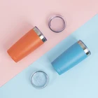 Coffee Custom Printing Stainless Steel Travel Coffee Tumbler Reusable Thermal Drinking Cup
