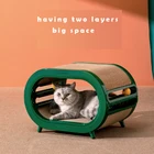 Toy Furniture Wholesale Cat Scratcher House Scratching Cardboard Cat Toy Furniture