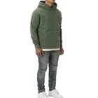 Sports Hoodie Hoodies Men Custom Sports Mens Slim Fit Blank Streetwear Side Zipper Hoodie